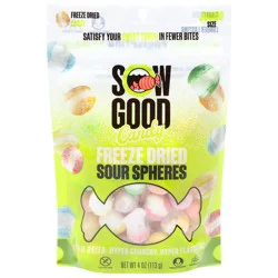 Sow Good Sweet Spheres Freeze Dried Candy 4 oz