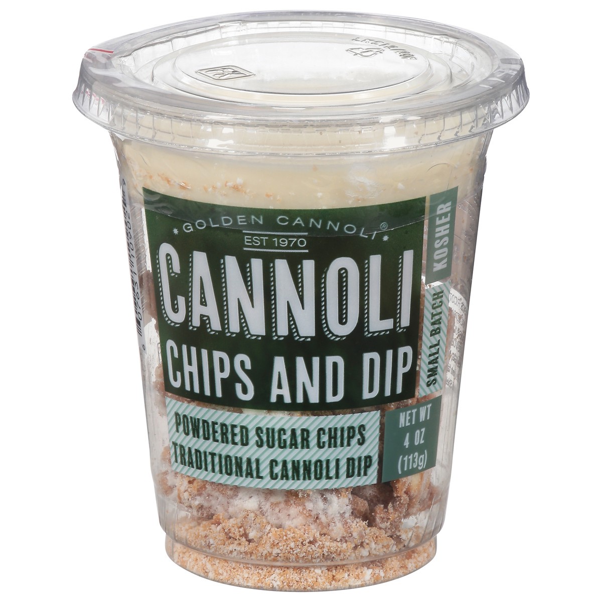 slide 1 of 9, Golden Cannoli Cannoli Chips and Dip 4 oz, 4 oz