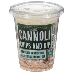 Golden Cannoli Cannoli Chips and Dip 4 oz