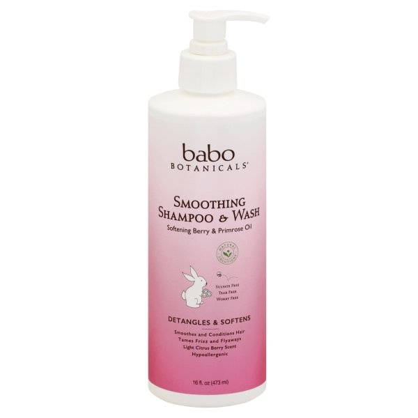 slide 1 of 1, babo Botanicals Shampoo & Wash 16 oz, 16 oz