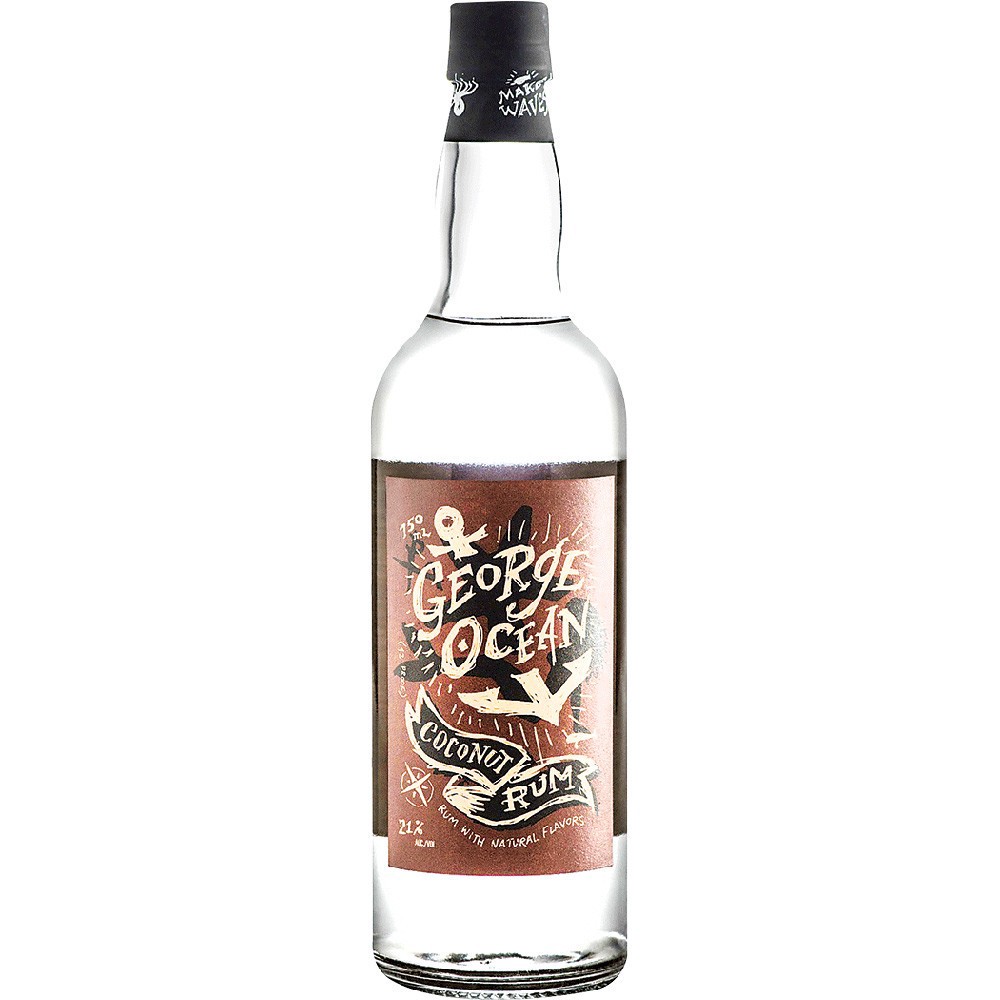 slide 1 of 1, George Ocean Coconut Rum, 750 ml
