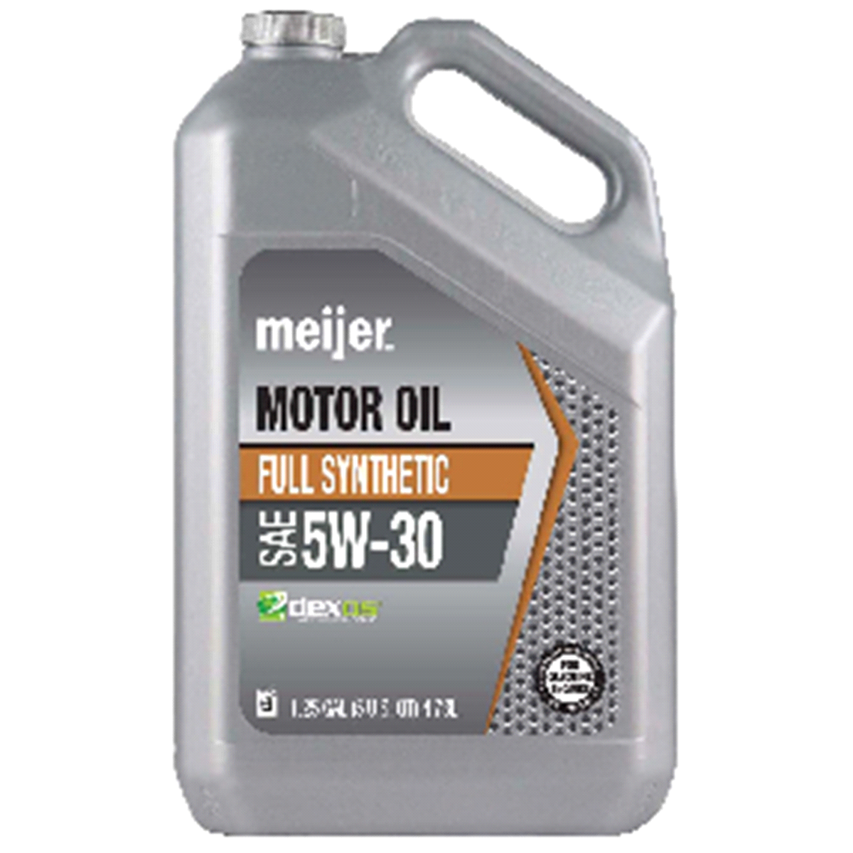 slide 1 of 1, Meijer Full Synthetic 5W30 Dexos 1 Motor Oil, 5 qt