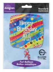 Burton + Burton Happy Birthday Balloons
