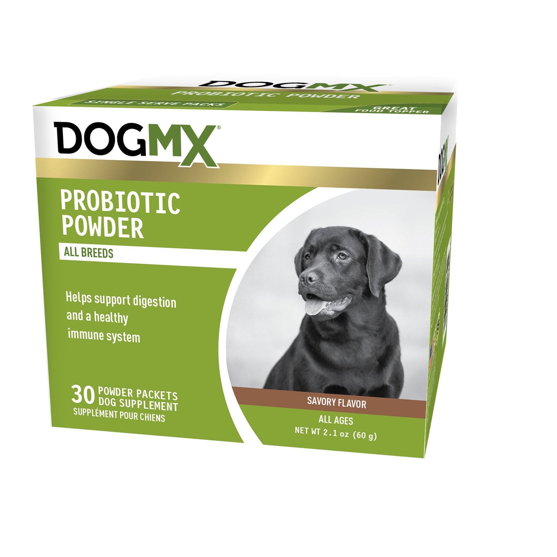 Dog MX Probiotic Powder Dog Supplement Savory 30 ct Shipt