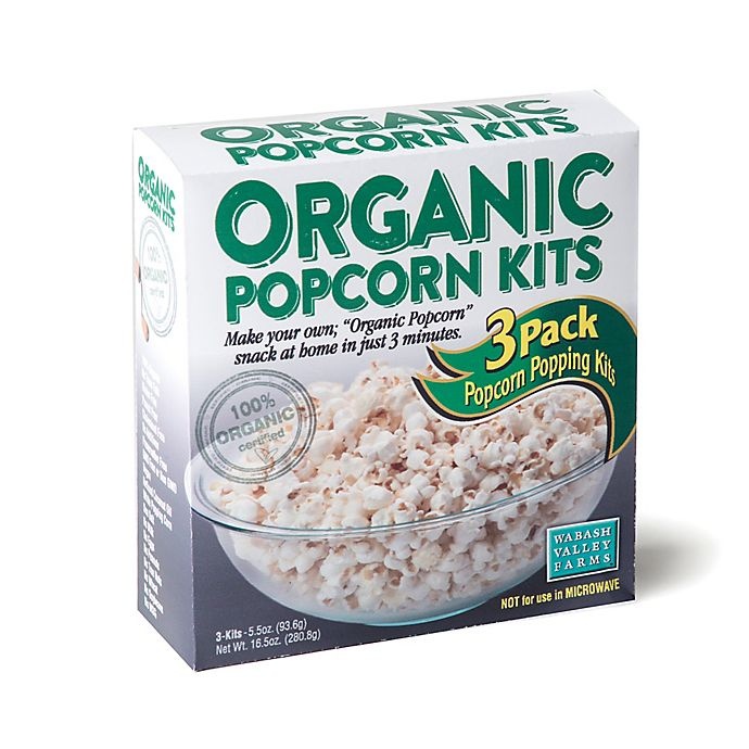slide 2 of 3, Wabash Valley Farms All Natural Popcorn Kit, 3 ct