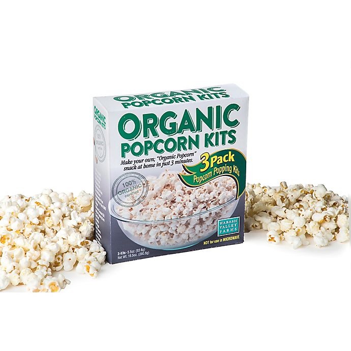 slide 1 of 3, Wabash Valley Farms All Natural Popcorn Kit, 3 ct