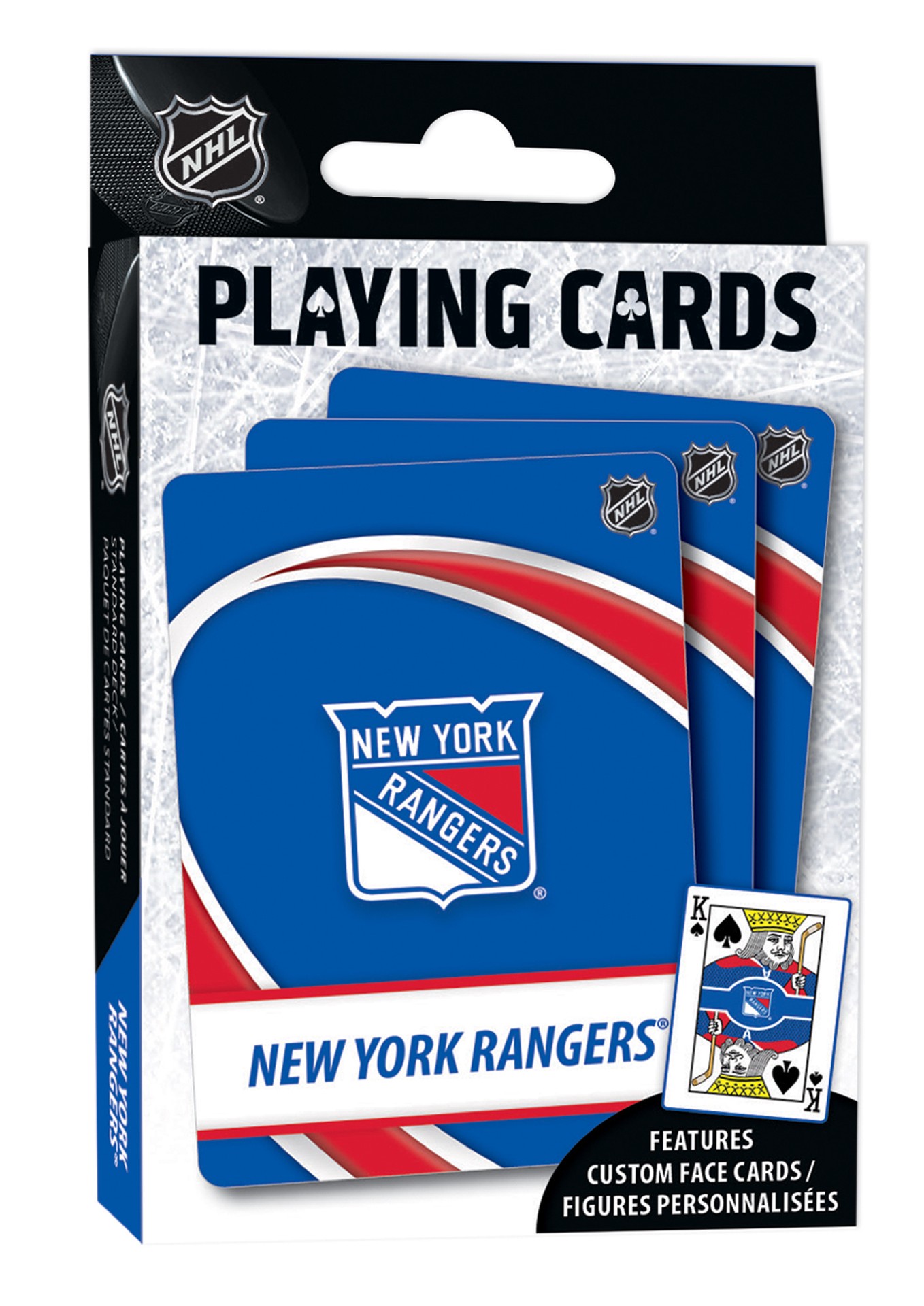 slide 2 of 4, NHL New York Rangers Playing Cards, 1 ct