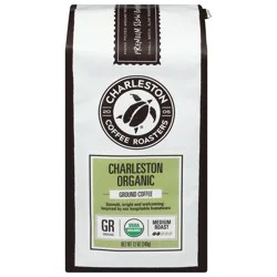 Charleston Coffee Roasters Organic Medium Roast Ground Charleston Coffee 12 oz