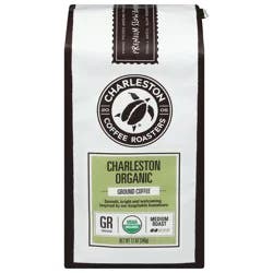 Charleston Coffee Roasters Organic Medium Roast Ground Charleston Coffee 12 oz