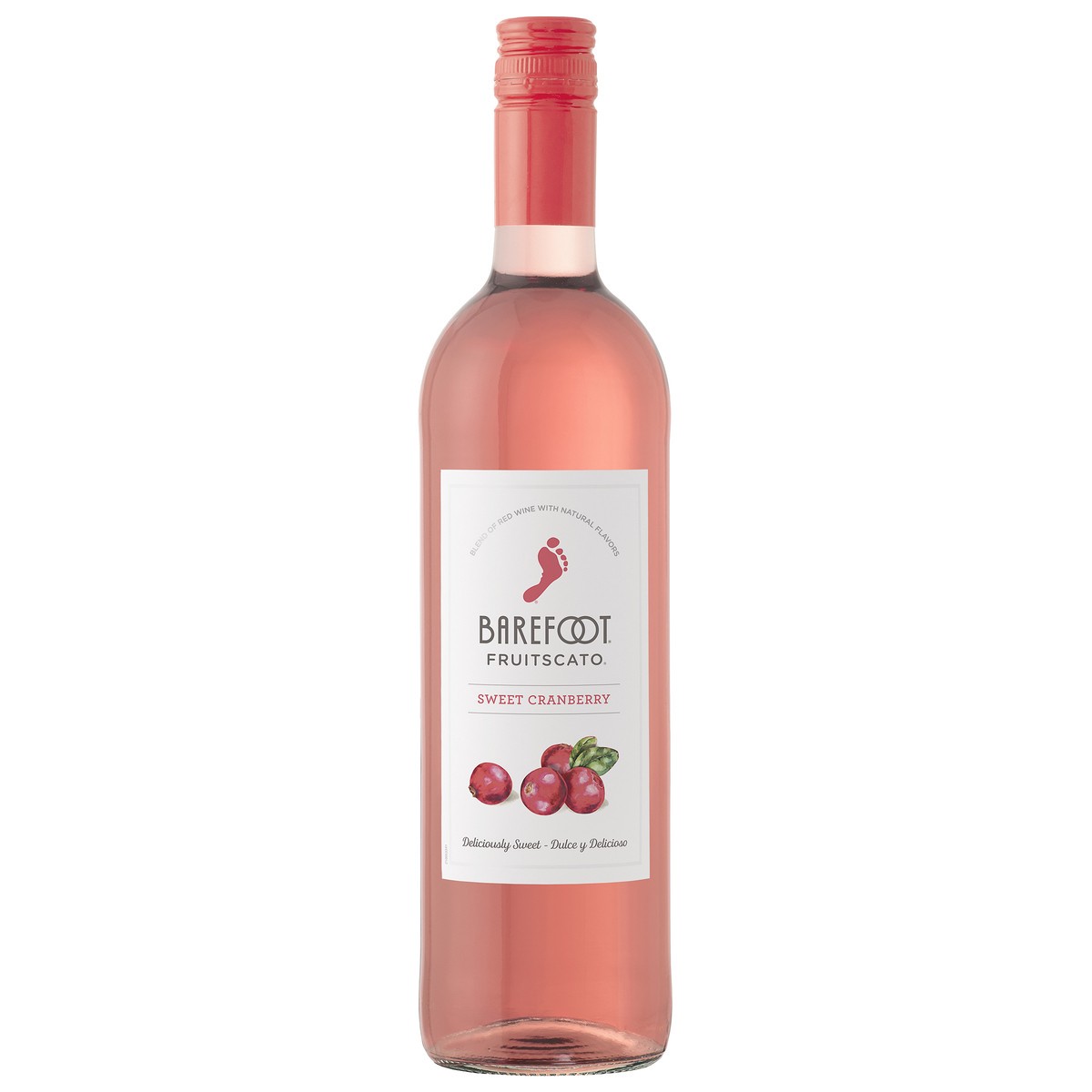 slide 2 of 3, Barefoot Fruitscato Cranberry Sweet Wine 750ml  , 750 ml