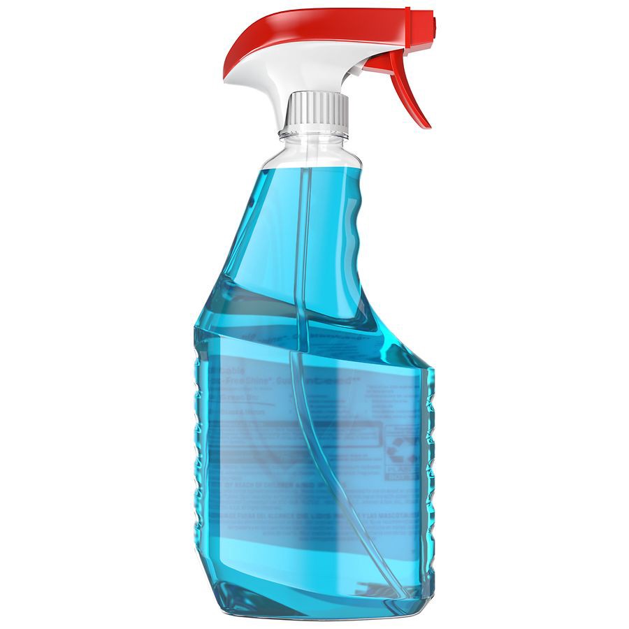 slide 3 of 5, Windex Glass Cleaner, Original Blue, Spray Bottle, 23 fl oz, 23 fl oz