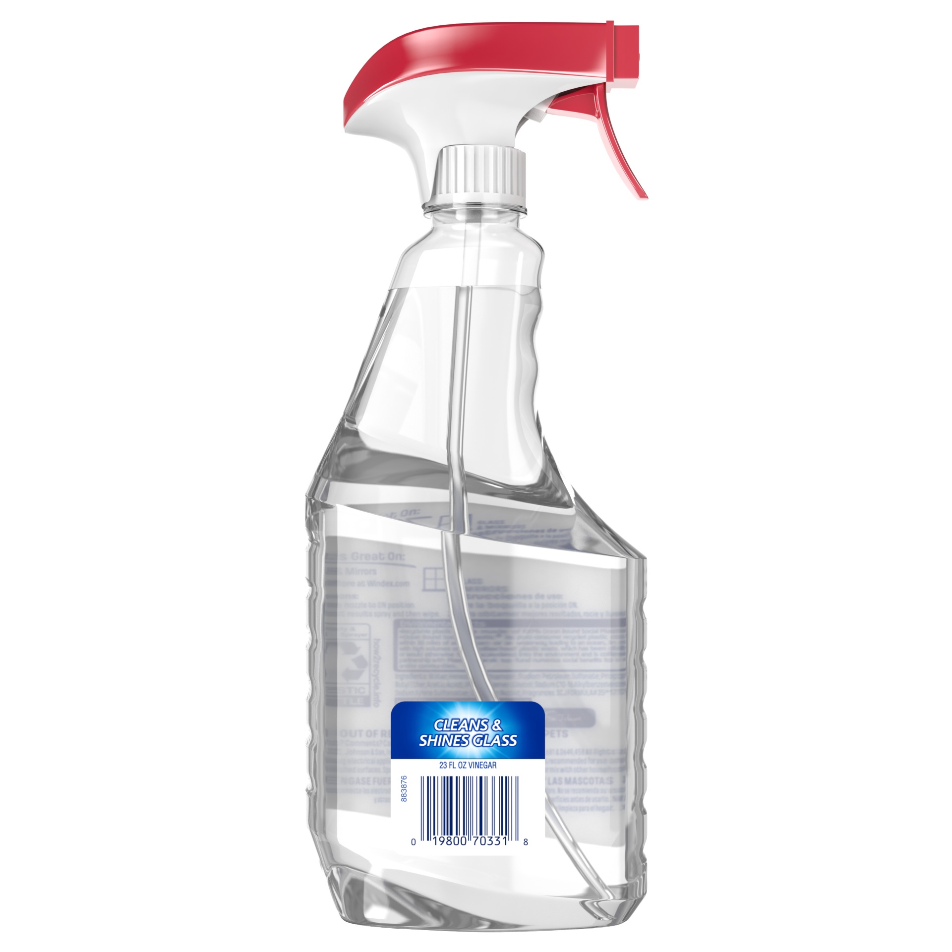 slide 2 of 7, Windex with Vinegar Glass Cleaner, Spray Bottle, 23 fl oz, 23 oz