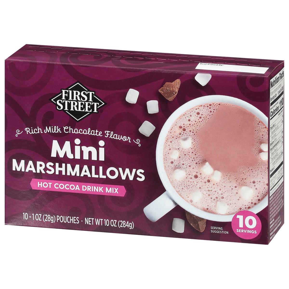 slide 4 of 17, First Street Hot Cocoa Mix Wmini Marshmallow, 10 oz