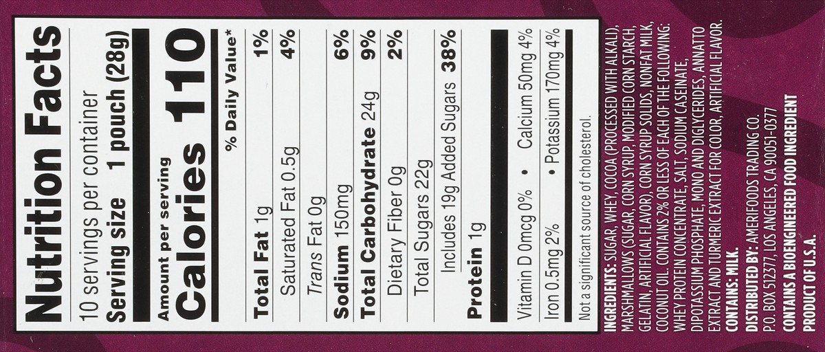 slide 7 of 17, First Street Hot Cocoa Mix Wmini Marshmallow, 10 oz