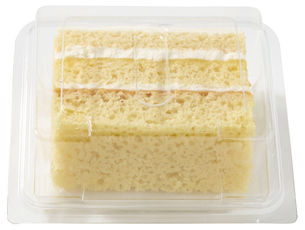 slide 2 of 2, Private Selection 3-Layer Lemon Cake Slice, 6.28 oz