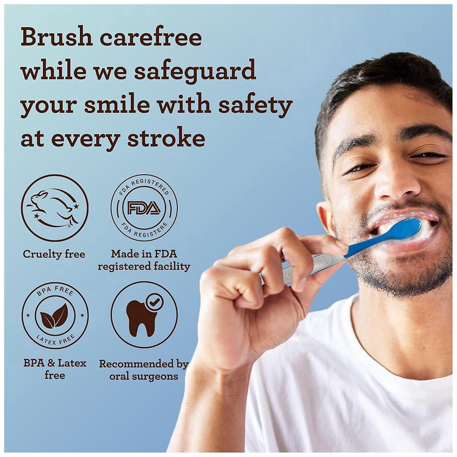 slide 2 of 5, Guru Nanda Butter on Gums Extra Soft Toothbrushes - 2 Each, 2 ct