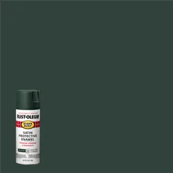 Rust-Oleum Stops Rust Decor Satin Spray Paint, Hunter Green - 12 oz