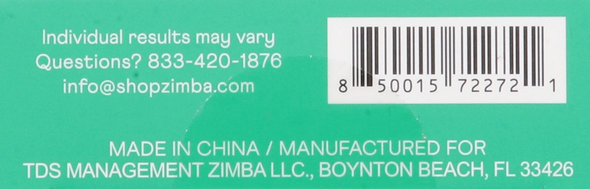 slide 13 of 13, Zimba Spearmint Teeth Whitening Strips 14 Each, 14 ct