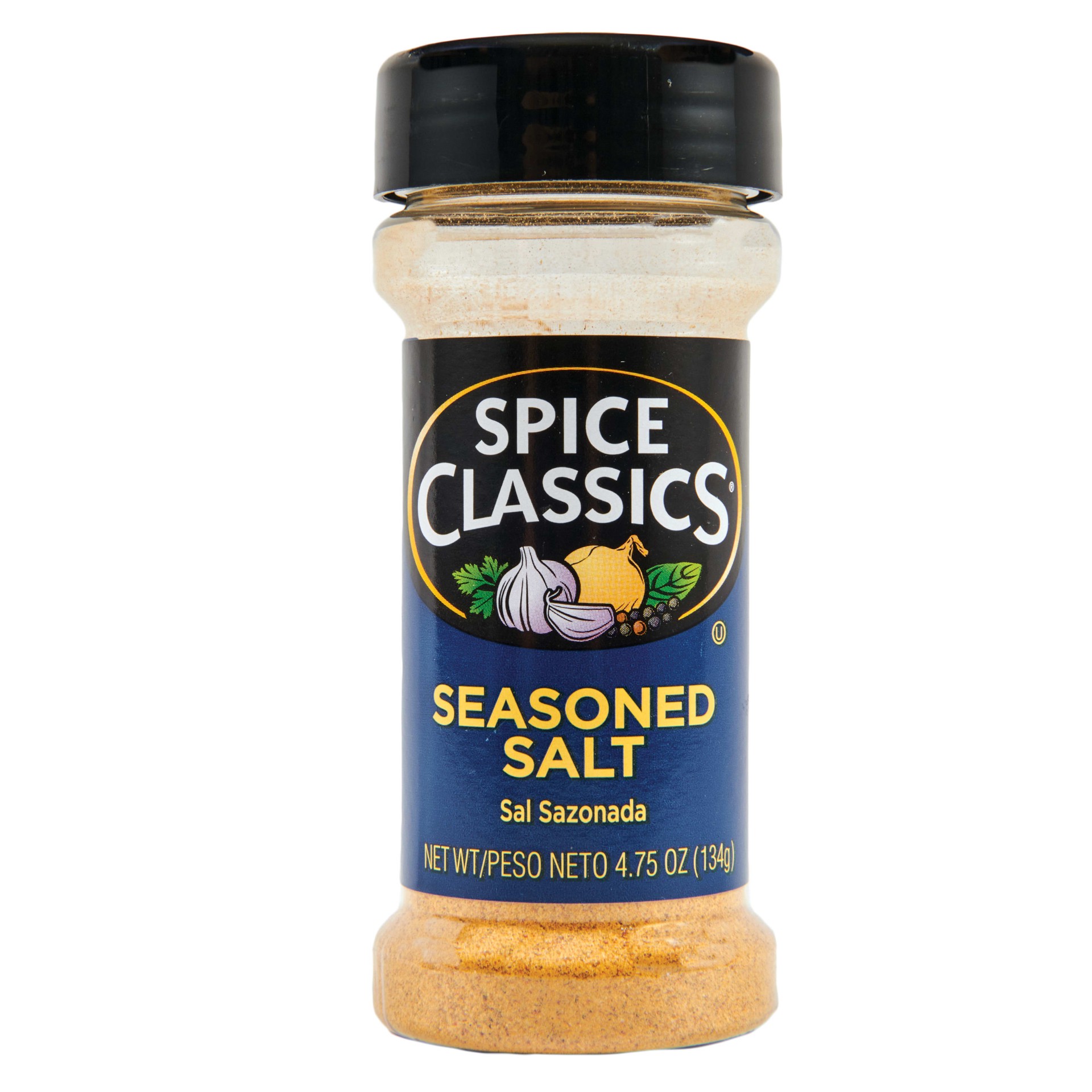 slide 1 of 5, Spice Classics Seasoned Salt, 4.75 oz, 4.75 oz