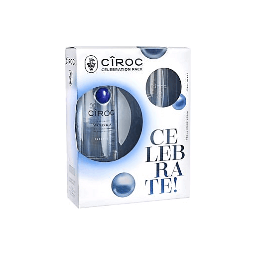 slide 1 of 1, Ciroc Vodka Gift Set, 750 ml