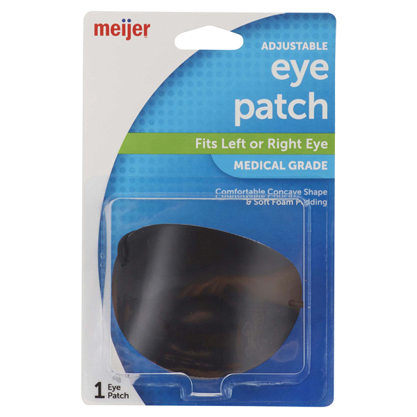slide 1 of 1, Meijer Medical Grade Eye Patch, 1 ct