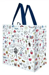 Earthwise 2026 Patriotic Doodles Reusable Bag, 1 ct