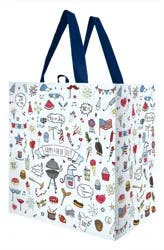 Earthwise 2026 Patriotic Doodles Reusable Bag, 1 ct