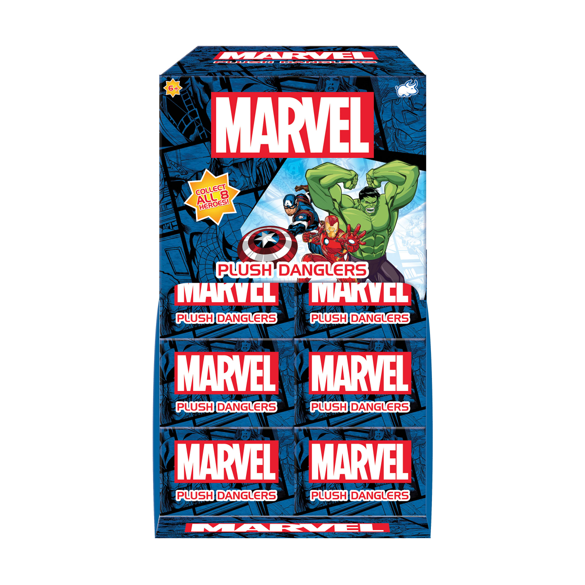 slide 1 of 5, Marvel Plush Danglers, 1 ct