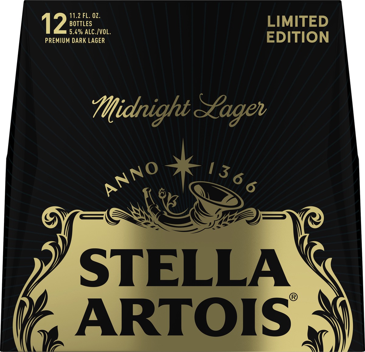 slide 6 of 9, Stella Artois Midnight Lager Beer 12 ea, 12 ct