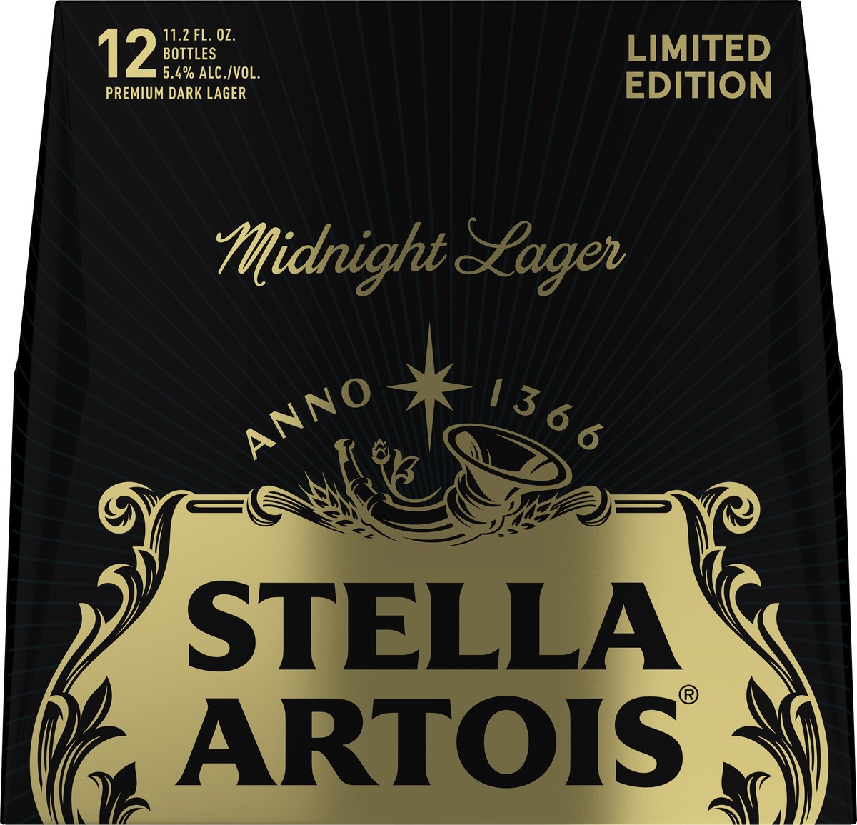 slide 3 of 9, Stella Artois Midnight Lager Beer 12 ea, 12 ct