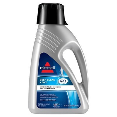 slide 1 of 1, BISSELL Professional Deep Clean + Oxy Upright Carpet Cleaner Formula, 48 oz