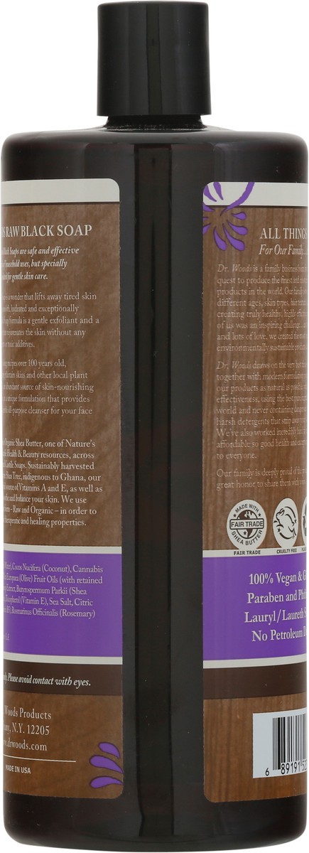 slide 5 of 9, Dr. Woods Raw Original Black Soap 32 fl oz, 32 fl oz