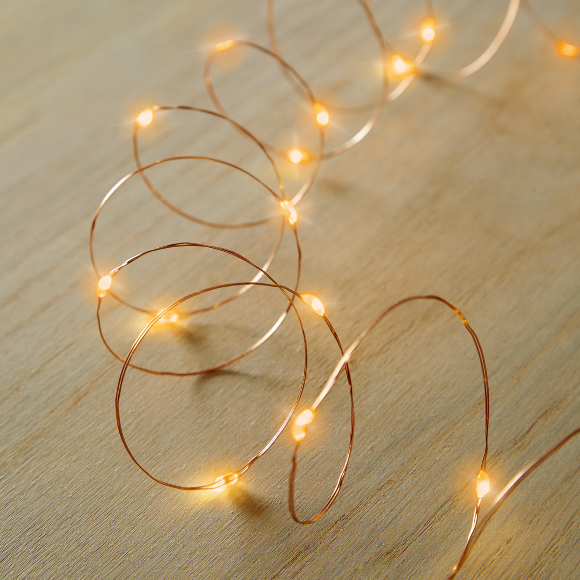 slide 4 of 6, 50ct. Amber/orange Led String Lights By Ashland, 50 ct
