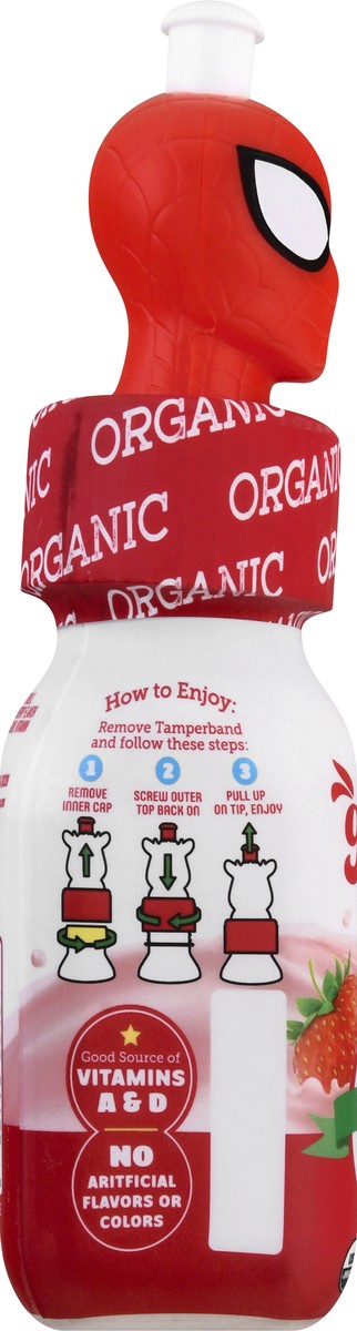 slide 3 of 10, good2grow Organic Lowfat Strawberry Milk 8 fl oz, 8 fl oz