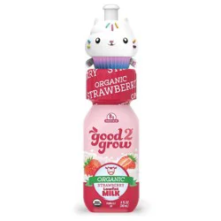 good2grow Lowfat Organic Strawberry Milk 8 fl oz