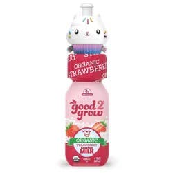 good2grow Lowfat Organic Strawberry Milk 8 fl oz