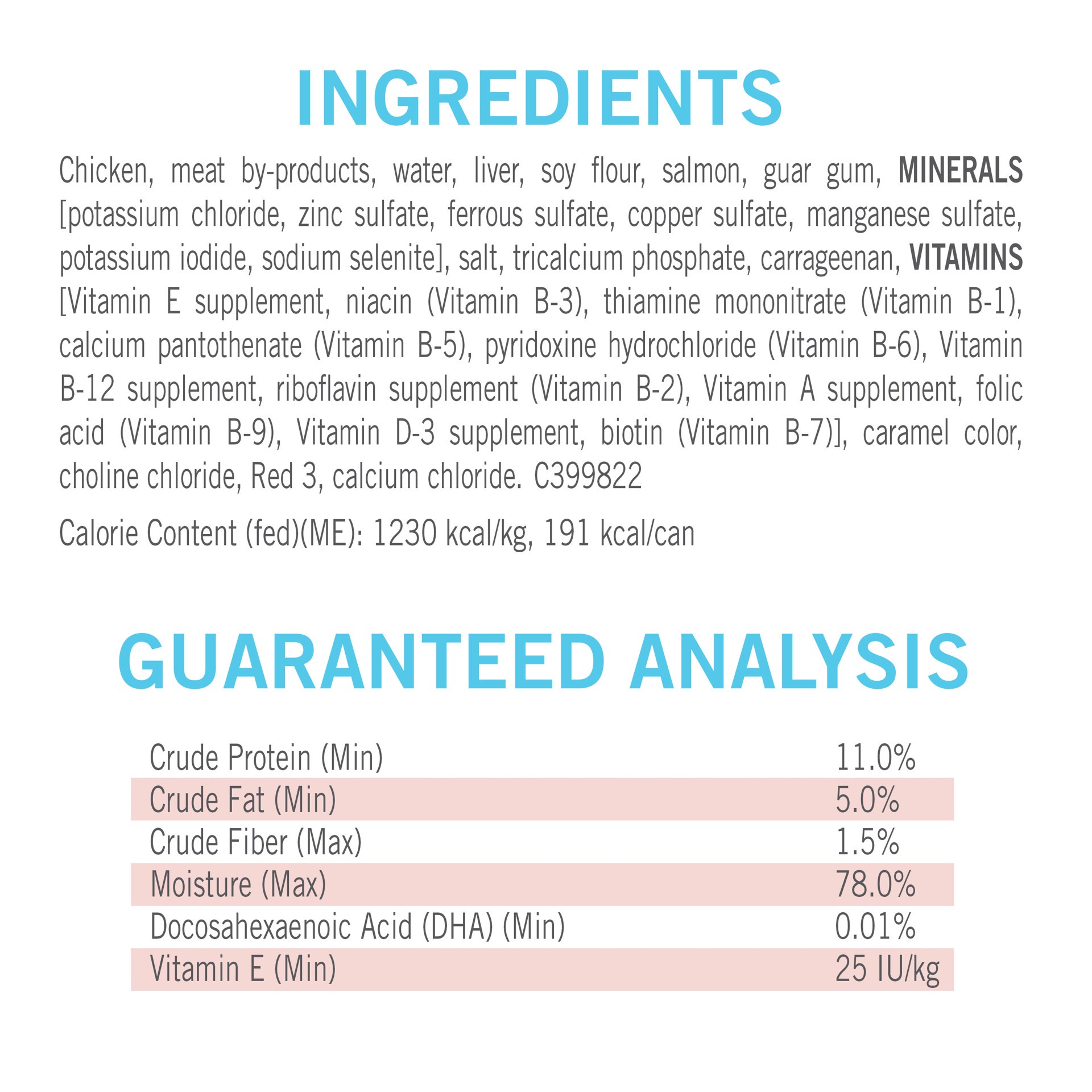 slide 7 of 7, Puppy Chow Purina Puppy Chow High Protein Pate Wet Puppy Food, With Real Chicken, 5.5 oz