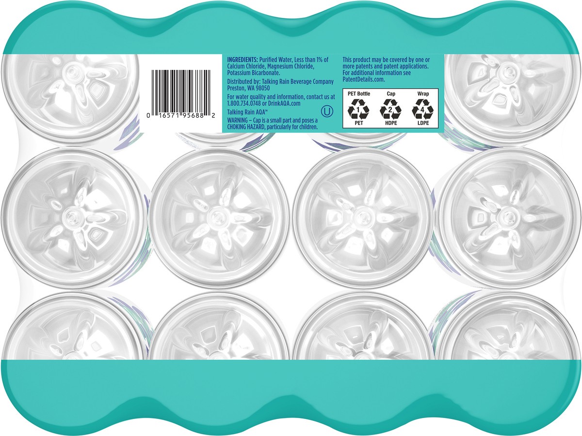 slide 4 of 8, Talking Rain Aqa Alkaline Bottled Water, 12 ct