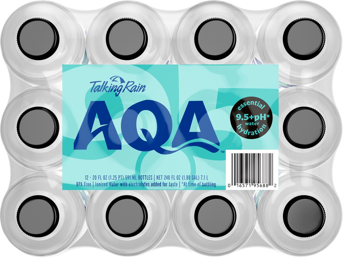 slide 6 of 8, Talking Rain Aqa Alkaline Bottled Water, 12 ct