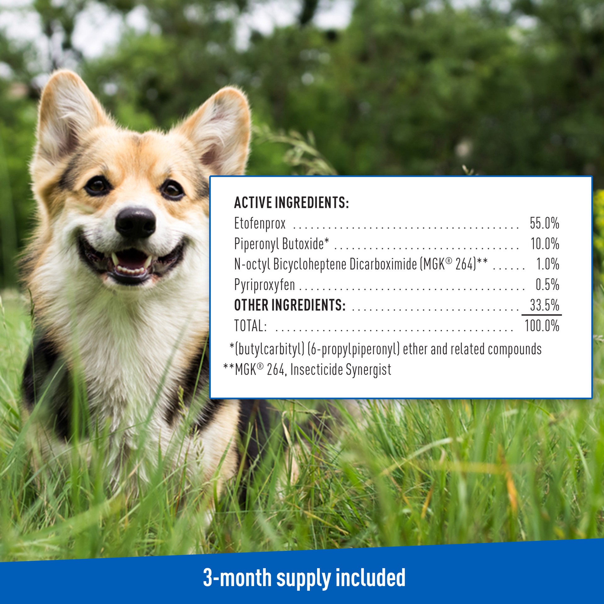 slide 9 of 9, Adams Plus Flea & Tick Prevention Spot On for Dogs, Medium Dogs 15 to 30 lbs, 1 ct