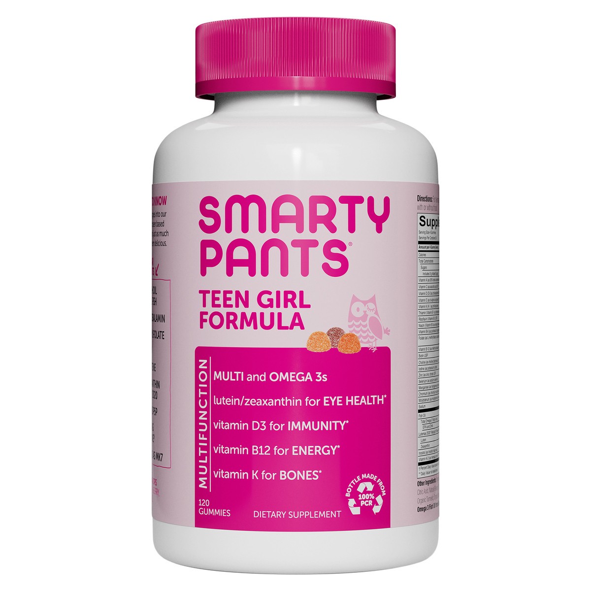 slide 1 of 8, SmartyPants Teen Girl Formula, 120 ct., 120 ct