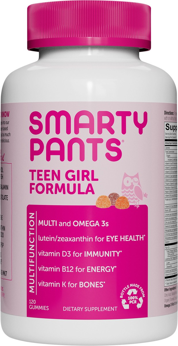 slide 6 of 8, SmartyPants Teen Girl Formula, 120 ct., 120 ct