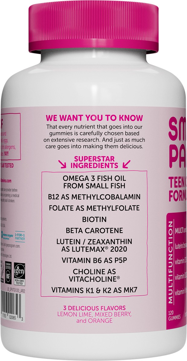 slide 7 of 8, SmartyPants Teen Girl Formula, 120 ct., 120 ct