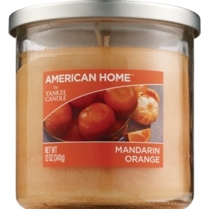 slide 1 of 1, Yankee Candle American Home Tumbler Candle Mandarin Orange, 12 oz