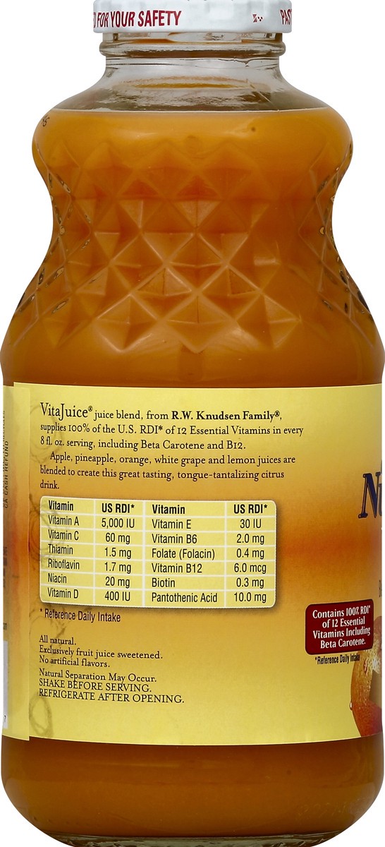 slide 3 of 6, R.W. Knudsen Simply Nutritious Vita Juice, 32 fl oz