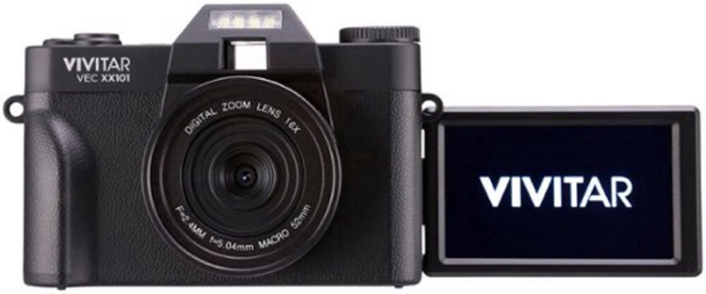 slide 4 of 6, Vivitar VEC XX101 Digital Zoom Lens Selfie Camera, 1 ct