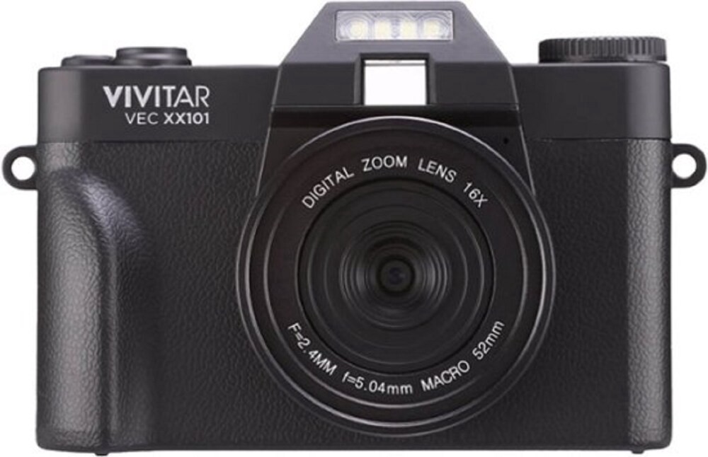 slide 1 of 6, Vivitar VEC XX101 Digital Zoom Lens Selfie Camera, 1 ct
