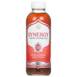 GT's Strawberry Serenity Raw Kombucha