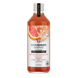 SodaStream Crafted Non-Alcoholic Elderflower & Grapefruit Cocktail Mixer