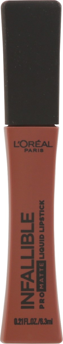 slide 5 of 13, L'Oréal L'Oreal Paris Infallable Les Macarons Scented Pro-Matte Mon Caramel Liquid Lipstick, 0.21 oz